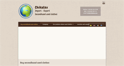 Desktop Screenshot of chikatex.com